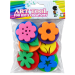 Foam Stamping Shapes for Kids