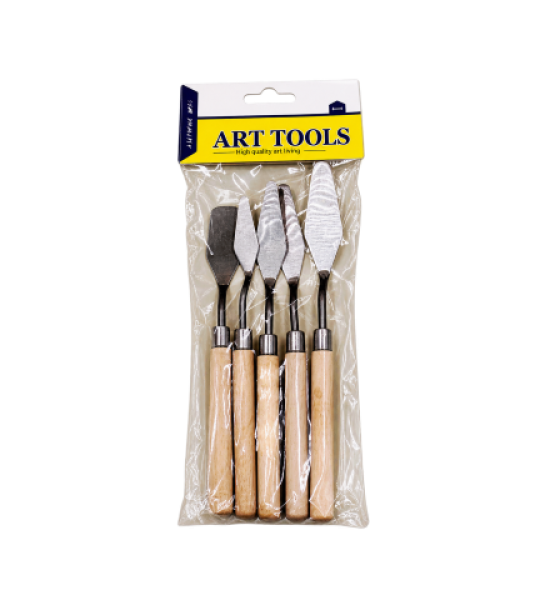Keep Smiling Palette Knife Set 5 Pcs