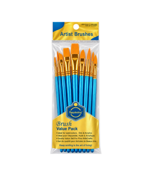 Keep Smiling Artist Brush Value Pack