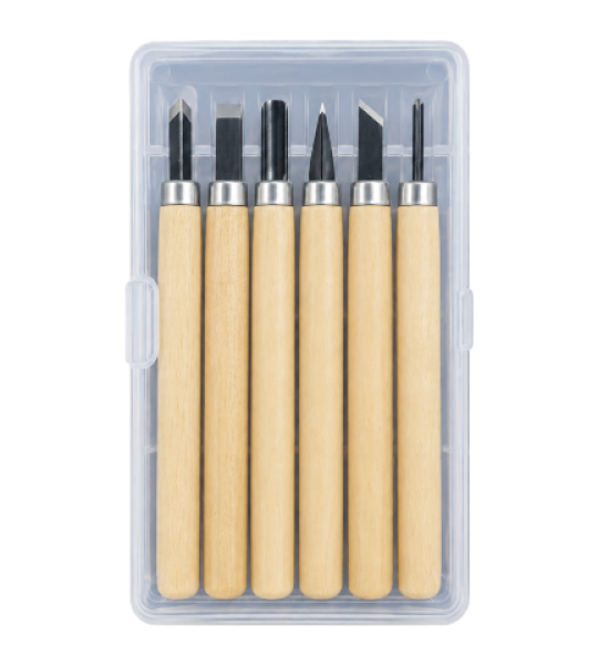 Wood Carving Knife Set Six -Piece