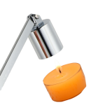 Alloy Candle Snuffer Silver