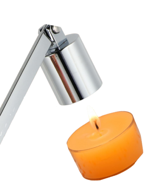 Alloy Candle Snuffer Silver