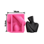3D Female Body Vase Mold