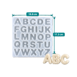 Alphabet Letter Silicone Mold