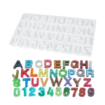 Alphabet & Number Silicone Mold