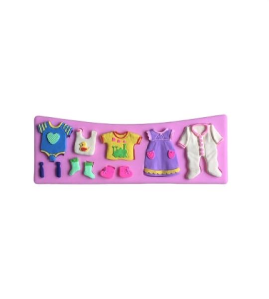 Baby Clothes Silicone Mold