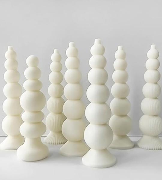 Bubble Tree Silicone Candle Mold