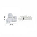 Construction Vehicle Silicone Mold 4-Cavity