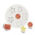 Cookie and Heart Mold