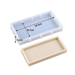 Deep Rectangular Tray Silicone Mold