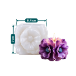 Floral Candle Mold