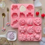 Flower & Leaf Silicone Mold