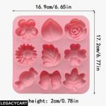 Flower & Leaf Silicone Mold