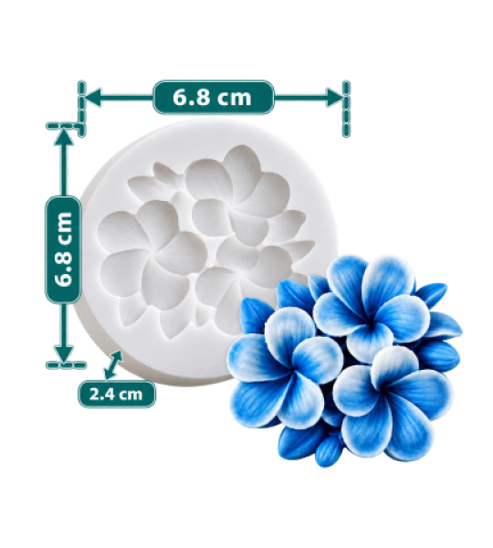 Plumeria Flower Mold