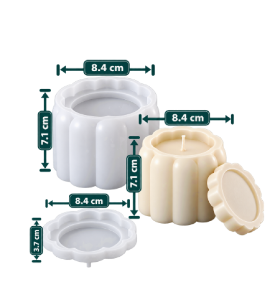 Ribbed Jar Mold