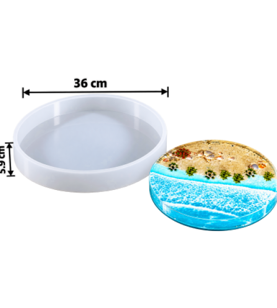 Round Coaster & Table Mold