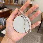 Round Hanging Ornament Silicone Mold 4-Cavity