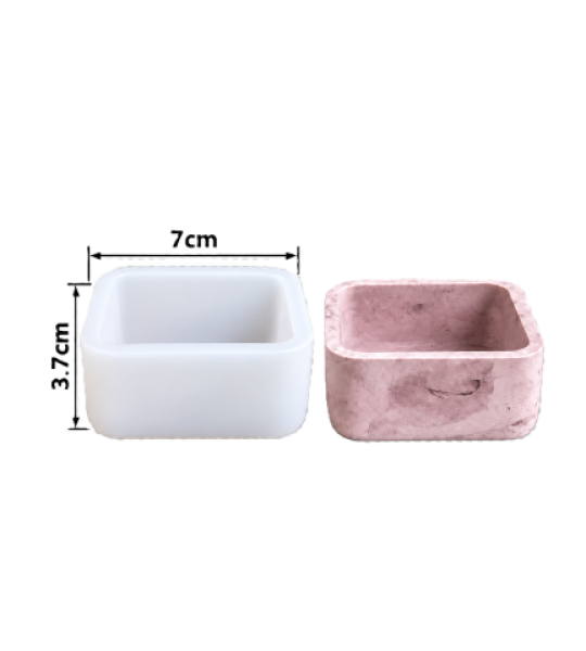 Square Mini Jar Mold