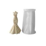Standing Dress Figure Silicone Mold