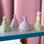 Standing Dress Figure Silicone Mold