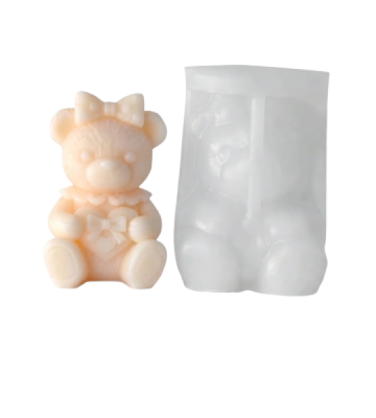 Teddy Bear and Honeycomb Pot Mold