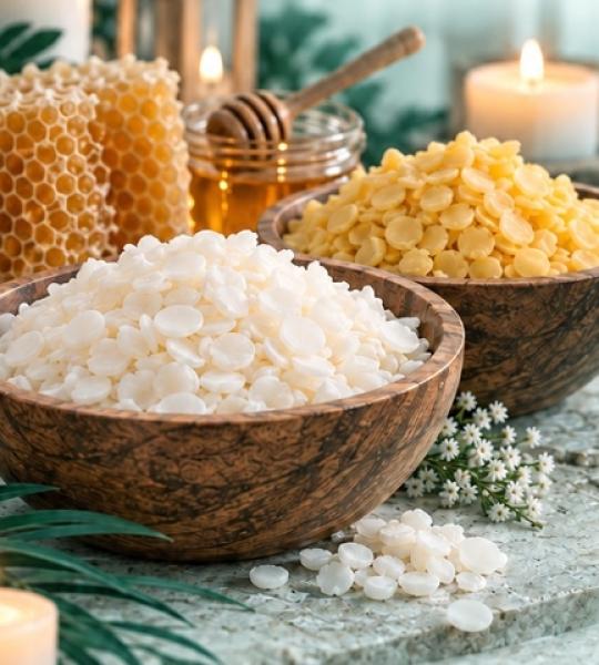 شمع النحل الأصفر جلاكتيك – شمع طبيعي للشموع