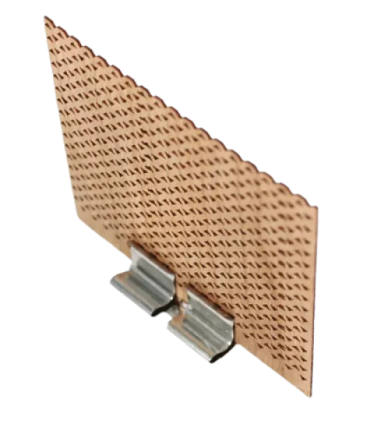 Triangular Wood Candle Wick 10cm