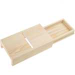 Wooden Wax Beveler and Soap Trimmer