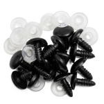 Black Plastic Safety Eyes