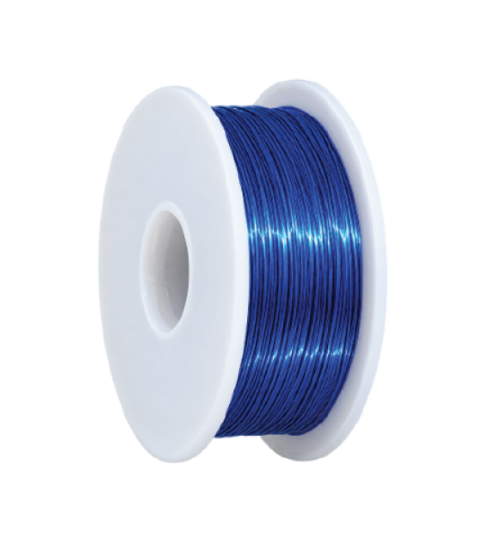 Metallic Craft Wire Spool Blue
