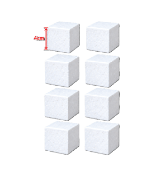 Galactic Styrofoam Cubes Set of 8