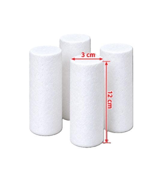 Galactic Styrofoam Cylinders