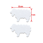 Galactic Styrofoam Sheep Set