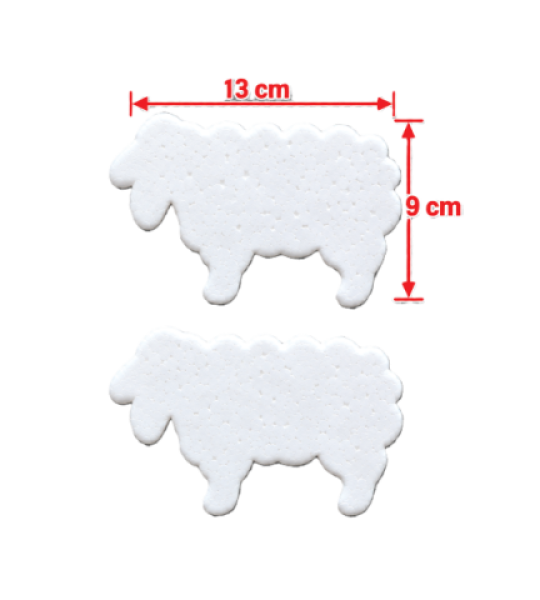 Galactic Styrofoam Sheep Set