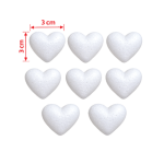 Polystyrene Heart Shapes