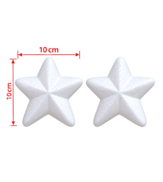 Polystyrene Star Shapes