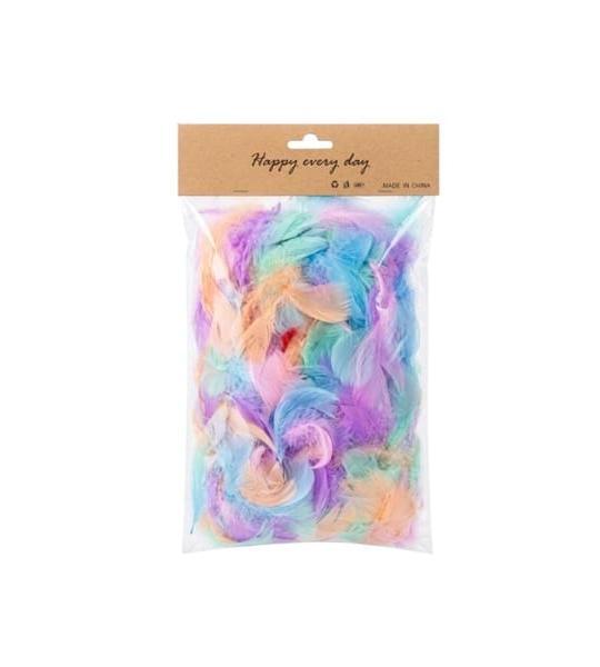 Multicolor Craft Feathers for DIY Projects