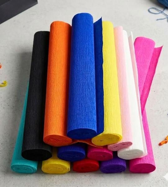 Crinkle Stretch Paper for Gift Wrapping and Packaging