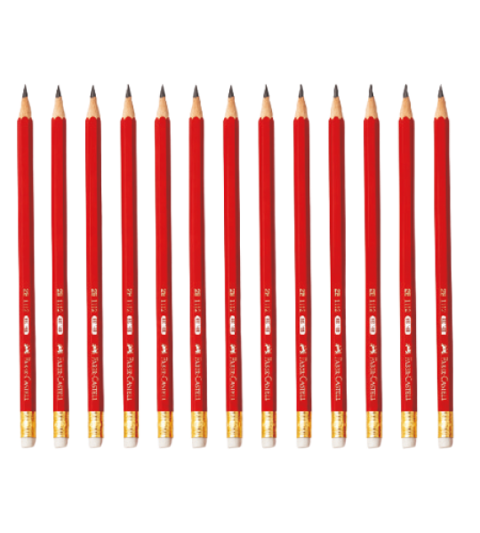 Faber-Castell Graphite Pencils HB  Pack