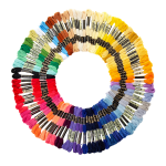 Airo Polyester Embroidery Thread Set 8 Meter
