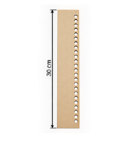 Wooden Beading Strip 30 cm
